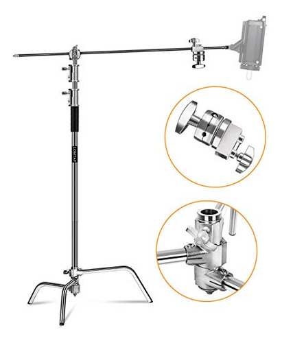 Lomtap Photo Studio Heavy C Stand Support Metal Ajustable Re