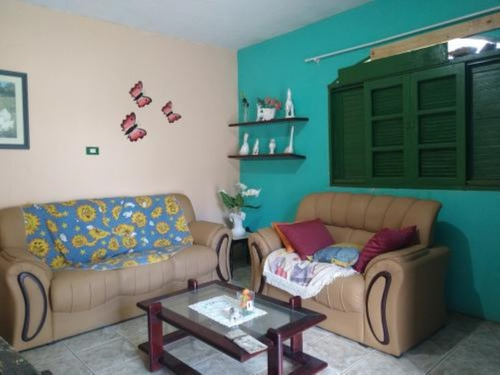 Imagem 2 de 12 de Casa Lado Praia, Itanhaém/sp! Com 3 Quartos, Espaço Para Piscina, Escriturada!