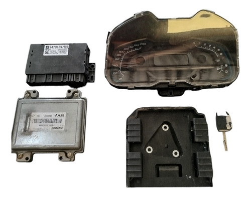 Kit Code Injeção Gm Agile Ltz 1.4 Manual 2009 2010 Sem Abs
