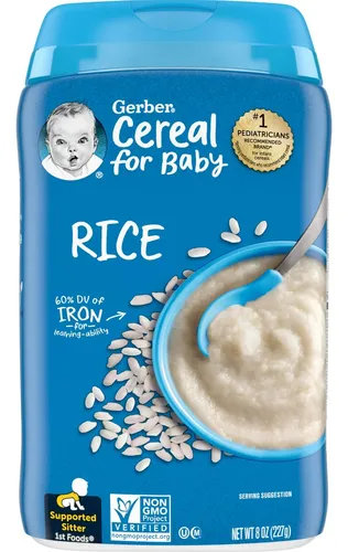 comprar Gerber, Cereal Para Bebés De Arroz 226g