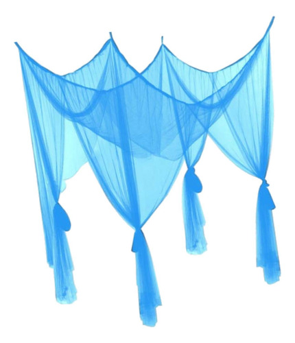 Dosel De Cama Con 4 Postes En Las Esquinas, Red Para Cama De