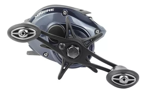 Reel rotativo Marine Sports Ventura VT5 izquierdo color azul