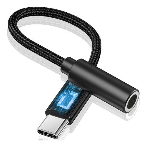 Adaptador Audio Usb Tipo Ca 0.138 In Cable Auxiliar Dama