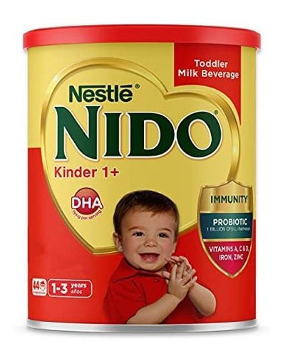 Nido Kinder 1+ Leche En Polvo Bebidas, 3,52 La Libra, 1 Cond