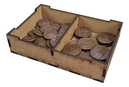 Organizador (insert Mdf) Para Catan: Mercadores E Bárbaros