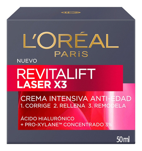 Crema De Día Anti-arrugas Revitalift Láser 50 Ml / Cosmetic