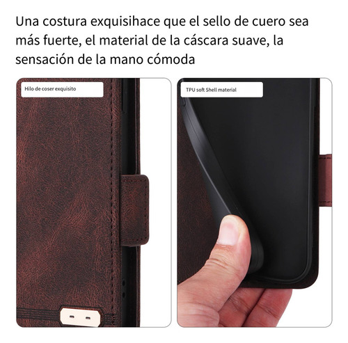 Funda De Piel For Samsung Galaxy A03 Core/a23, 4, 5 G/m53,