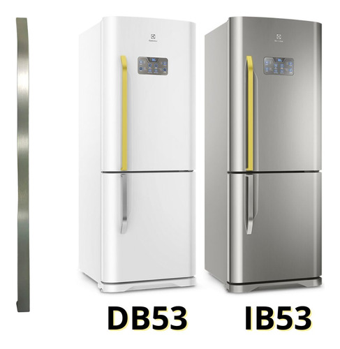 Puxador Inox Refrigerador Electrolux - Db53 Db53x