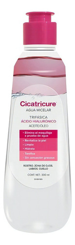 Cicatricure Agua Micelar Trifásica X 200 Ml