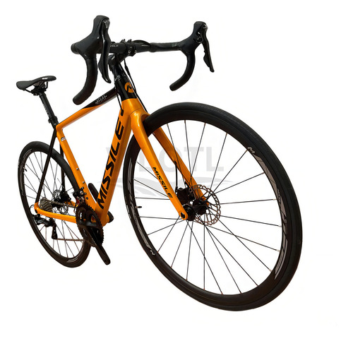 Bicicleta de ruta Missile Atlas R7000 R23 tamaño del cuadro M color naranja