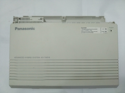 Central Panasonic Kx-ta 616bx Lista Para  6 Líneas Y 24 Ext.