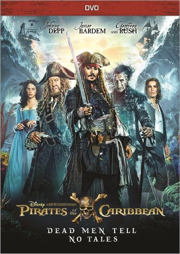 Dvd Pirates Of The Caribbean 5 / Piratas Del Caribe 5