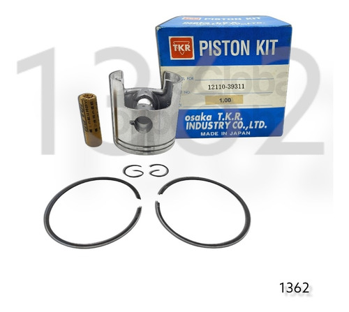 Kit De Piston Suzuki Tr125 W/ring 1.00mm