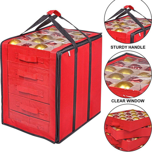 Caja Organizadora De Cajones Con Adornos De Bolas