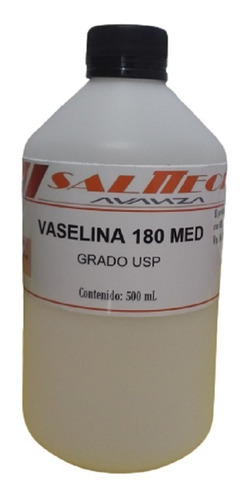 Vaselina 180 Líquida Usp X 500 Ml - Salttech