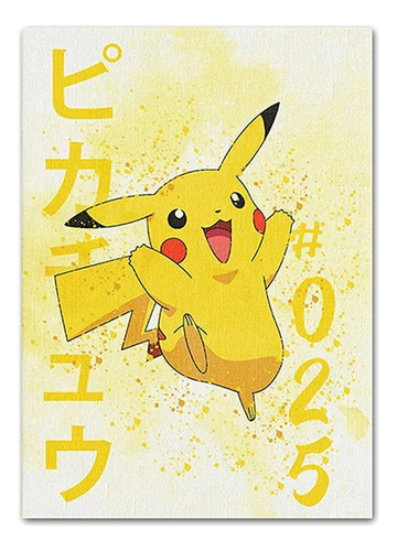 Diamond Painting Pintura De Diamante Pokémon Pikachu