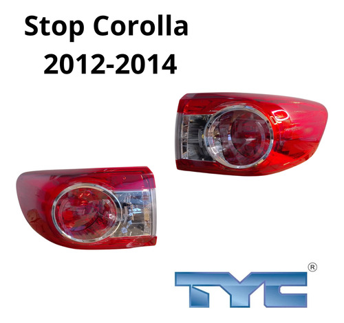 Stop Corolla 2012-2014 Marca Tyc 