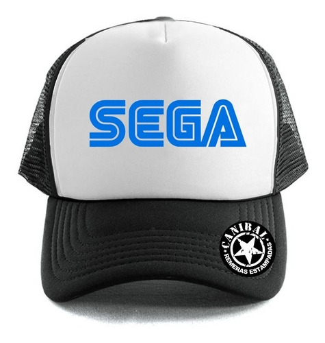 Gorras Trucker Sega Logo Remeras Estampadas Canibal