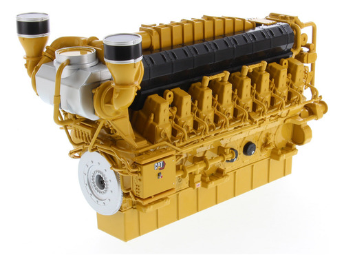 Miniatura Diecast Motor De Compressão De Gás G3616 Cat 85706 Amarelo