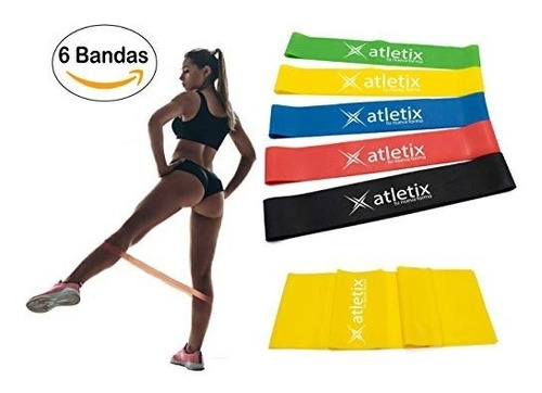 Atletix Bandas De Resistencia Para Ejercicio De Piernas - 5