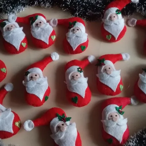 Muñecos de online fieltro navideños