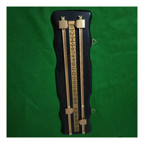 Snooker Billiard Score Board Contadores Shuffleboard Negro
