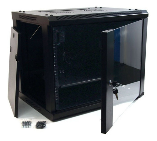 Imagen 1 de 7 de Rack De Red Mural 12u Unidades 19 450mm Prof Prosoft