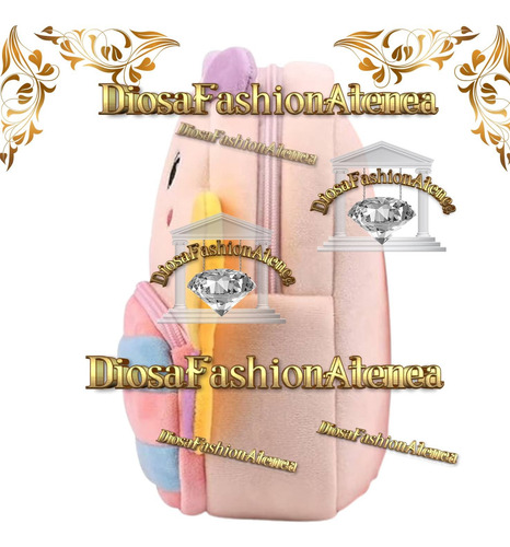 Mochila Infantil Escolar Animalitos Jardín Niñas Niños Rosa Mariposa