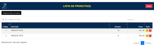 Sistema De Caixa(pdv) Web