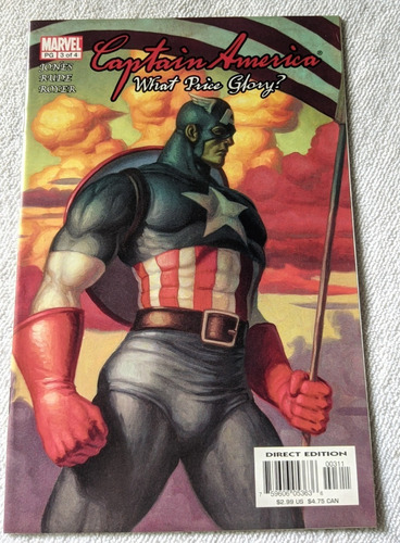 Captain America What Price Glory # 3 Marvel Comics Ingles 