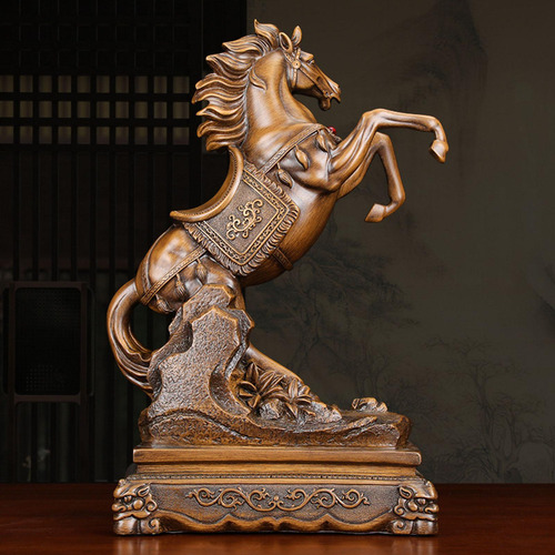 Estatua De Caballo Decorativa Ligera Para Centro De Mesa,