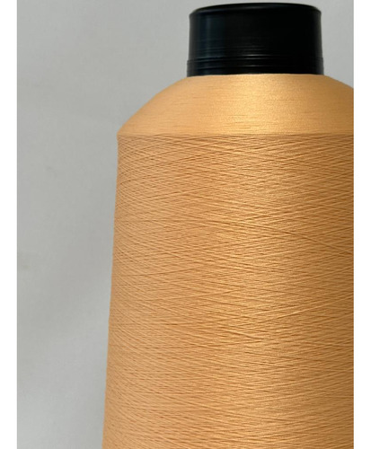 Kit Fio Overloque 500g - 10 Cones Colorido Cor Salmão Claro