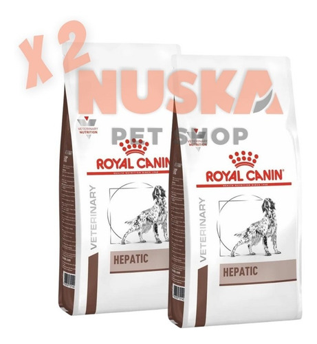 Royal Canin Hepatic Dog 1.5 Kg X 2 Unidades Nuska
