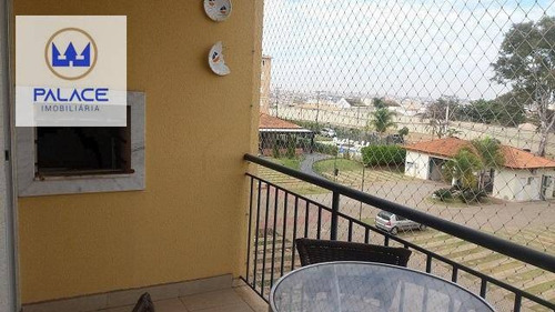 Apartamento Com 3 Dormitórios À Venda, 74 M² Por R$ 300.000,00 - Gleba Califórnia - Piracicaba/sp - Ap0148