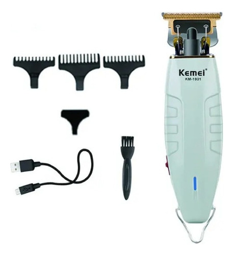 Kemei Professional Beard Hair Trimmer Clippers Para Homens