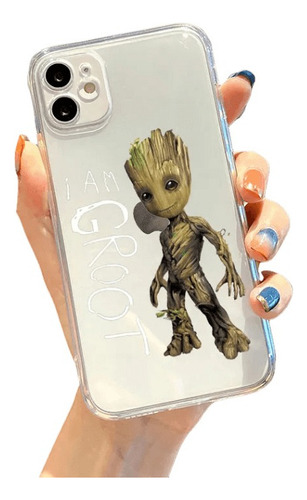 Funda De Teléfono De Bebé Marvel Groot For iPhone 15, 14, 1