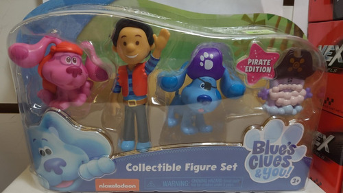 Las Pistas De Blue Set 4 Fig Coleccionables 49715 Srj