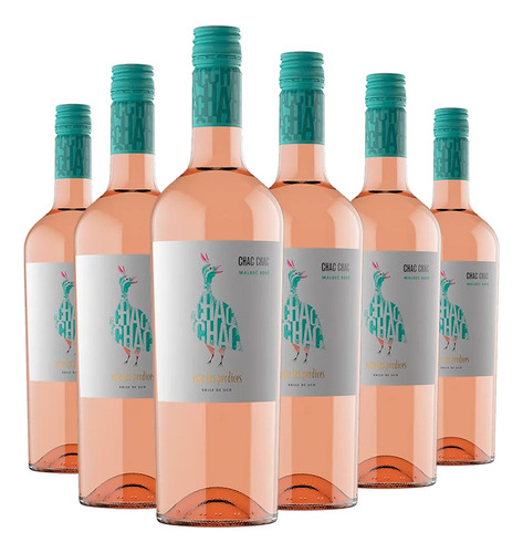 Vino Chac Chac Malbec Rosé 6x750cc Viña Las Perdices