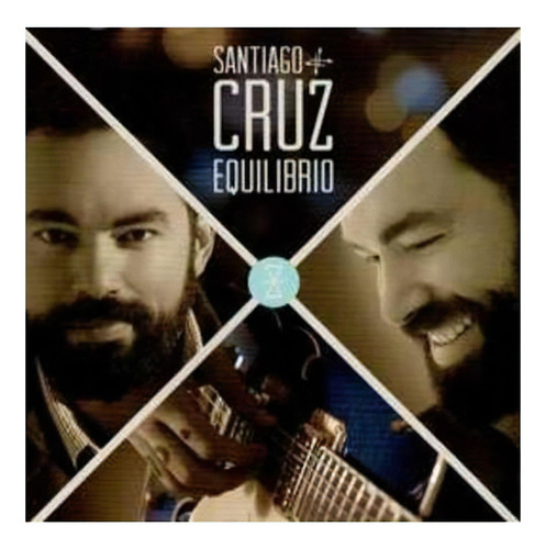 Santiago Cruz Equilibrio Disco Cd Con 14 Canciones