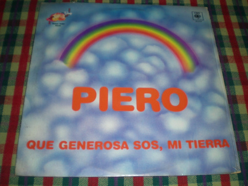 Piero / Que Generosa Sos Mi Tierra Vinilo Con Insert -11