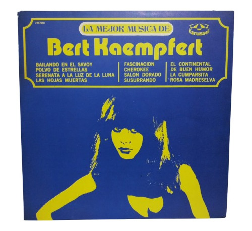 La Mejor Musica De Bert Kaempfert, Lp, La Cueva Musical