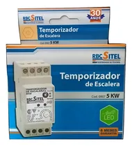 Comprar Temporizador  De Escalera 5 Kw Riel Din Apto Led Rbc Sitel