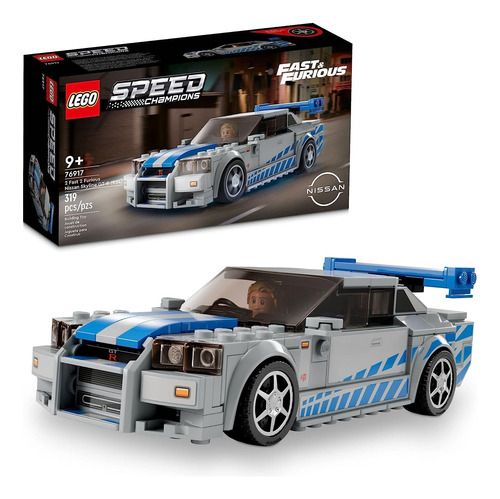 Lego® Speed Nissan Skyline Gt-r (r34) 319 Piezas 76917