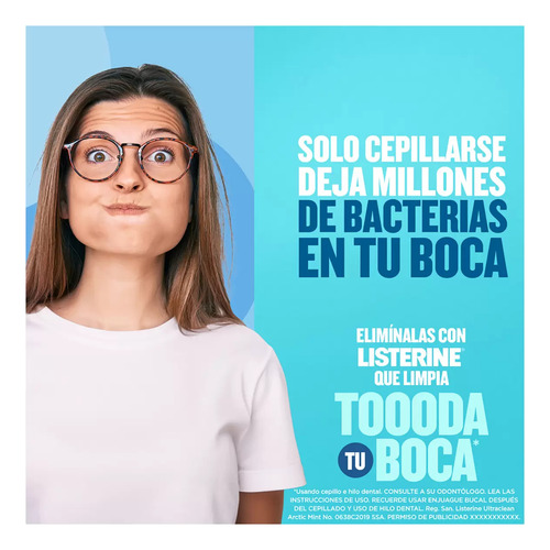 Listerine Ultra Clean Enjuague Bucal 2 De 1.5 Litros