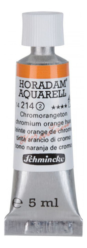 Aquarela Schmincke Horadam 5ml S2 214 Chromium Orange Hue