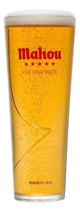 Vaso Mahou 5 Estrellas