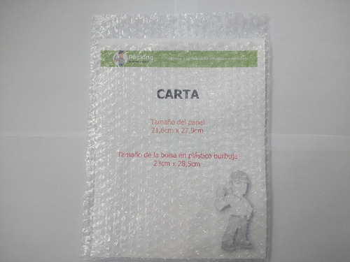 Imagen 8 de 9 de E 200 Bolsas En Plástico Burbuja Tamaño Carta Con Solapa