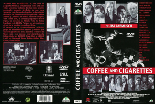 Café Y Cigarrillos - Jim Jarmusch - Dvd