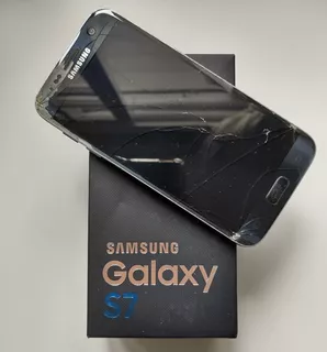 Samsung Galaxy S7 32gb Sm-g930f Preto Para Retirada De Peças