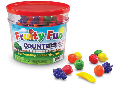 Contadores Frutas Juguete Clasificar Learning Resources